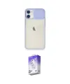 ieg™ iPhone 11 Kılıf Vadi Çizgi - Siyah Bilvis 5in1 3D Magic Cam Ekran Koruyucu