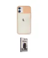 ieg™ iPhone 11 Kılıf Vadi Çizgi - Siyah Bilvis Hayalet Cam Ekran Koruyucu
