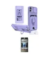 ieg™ iPhone 11 Kılıf Vadi Form Prime - Siyah 34D Hayalet Izgaralı Cam