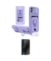 ieg™ iPhone 11 Kılıf Vadi Form Prime - Siyah 3D Antistatik Hayalet Cam Ekran Koruyucu