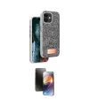 ieg™ iPhone 11 Kılıf Vadi Klasik Serisi - Siyah 3D Antistatik Mat Seramik Nano Ekran Koruyucu