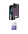 ieg™ iPhone 11 Kılıf Vadi Klasik Serisi - Siyah Bilvis 5in1 5D Magic Hayalet Cam Ekran Koruyucu
