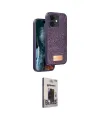 ieg™ iPhone 11 Kılıf Vadi Klasik Serisi - Siyah Bilvis Hayalet Cam Ekran Koruyucu