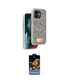 ieg™ iPhone 11 Kılıf Vadi Klasik Serisi - Siyah Buffer Hayalet Cam Ekran Koruyucu