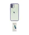 ieg™ iPhone 11 Kılıf Vadi Minimal - Şeffaf Pasifik Cam Ekran Koruyucu
