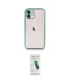 ieg™ iPhone 11 Kılıf Vadi Minimal - Şeffaf Pasifik Cam Ekran Koruyucu