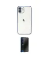 ieg™ iPhone 11 Kılıf Vadi Minimal - Siyah 3D Antistatik Hayalet Cam Ekran Koruyucu