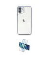 ieg™ iPhone 11 Kılıf Vadi Minimal - Siyah 3D Antistatik Seramik Nano Ekran Koruyucu