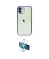 ieg™ iPhone 11 Kılıf Vadi Minimal - Siyah 3D Antistatik Seramik Nano Ekran Koruyucu