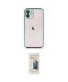 ieg™ iPhone 11 Kılıf Vadi Minimal - Siyah 6D Mat Seramik Hayalet Nano Ekran Koruyucu