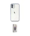 ieg™ iPhone 11 Kılıf Vadi Minimal - Siyah Bilvis 3D Cam Ekran Koruyucu