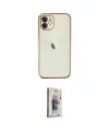ieg™ iPhone 11 Kılıf Vadi Minimal - Siyah Bilvis 3D Cam Ekran Koruyucu