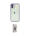 ieg™ iPhone 11 Kılıf Vadi Minimal - Siyah Bilvis 3D Cam Ekran Koruyucu