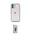 ieg™ iPhone 11 Kılıf Vadi Minimal - Siyah Bilvis 3D Cam Ekran Koruyucu