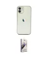 ieg™ iPhone 11 Kılıf Vadi Minimal - Siyah Bilvis 3D Mat Cam Ekran Koruyucu