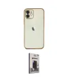 ieg™ iPhone 11 Kılıf Vadi Minimal - Siyah Bilvis Hayalet Cam Ekran Koruyucu