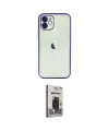 ieg™ iPhone 11 Kılıf Vadi Minimal - Siyah Bilvis Hayalet Cam Ekran Koruyucu