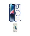 ieg™ iPhone 11 Kılıf Yadigar Asil Koleksiyonu - Şeffaf Pasifik Cam Ekran Koruyucu