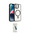 ieg™ iPhone 11 Kılıf Yadigar Asil Koleksiyonu - Şeffaf Pasifik Cam Ekran Koruyucu