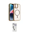 ieg™ iPhone 11 Kılıf Yadigar Asil Koleksiyonu - Şeffaf Uv Polymer Nano Ekran Koruyucu