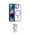 ieg™ iPhone 11 Kılıf Yadigar Asil Koleksiyonu - Şeffaf Uv Polymer Nano Ekran Koruyucu