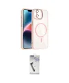 ieg™ iPhone 11 Kılıf Yadigar Asil Koleksiyonu - Şeffaf Uv Polymer Nano Ekran Koruyucu
