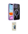ieg™ iPhone 11 Kılıf Yadigar Asil Koleksiyonu - Siyah 6D Mat Seramik Hayalet Nano Ekran Koruyucu