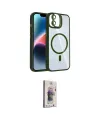 ieg™ iPhone 11 Kılıf Yadigar Asil Koleksiyonu - Siyah Bilvis 3D Cam Ekran Koruyucu