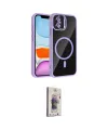 ieg™ iPhone 11 Kılıf Yadigar Asil Koleksiyonu - Siyah Bilvis 3D Cam Ekran Koruyucu
