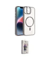 ieg™ iPhone 11 Kılıf Yadigar Asil Koleksiyonu - Siyah Bilvis 3D Cam Ekran Koruyucu