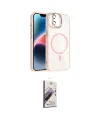 ieg™ iPhone 11 Kılıf Yadigar Asil Koleksiyonu - Siyah Bilvis 3D Mat Cam Ekran Koruyucu