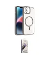 ieg™ iPhone 11 Kılıf Yadigar Asil Koleksiyonu - Siyah Bilvis 3D Mat Cam Ekran Koruyucu