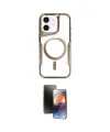 ieg™ iPhone 11 Kılıf Yadigar Klasik Özel Seri - Siyah 3D Antistatik Mat Seramik Nano Ekran Koruyucu