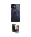 ieg™ iPhone 11 Kılıf Yadigar Klasik Özel Seri - Siyah 3D Antistatik Mat Seramik Nano Ekran Koruyucu