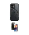ieg™ iPhone 11 Kılıf Yadigar Klasik Özel Seri - Siyah 3D Antistatik Mat Seramik Nano Ekran Koruyucu