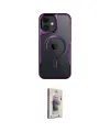 ieg™ iPhone 11 Kılıf Yadigar Klasik Özel Seri - Siyah Bilvis 3D Cam Ekran Koruyucu