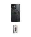 ieg™ iPhone 11 Kılıf Yadigar Klasik Özel Seri - Siyah Bilvis 3D Cam Ekran Koruyucu