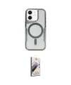 ieg™ iPhone 11 Kılıf Yadigar Klasik Özel Seri - Siyah Bilvis 3D Mat Cam Ekran Koruyucu