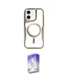ieg™ iPhone 11 Kılıf Yadigar Klasik Özel Seri - Siyah Bilvis 5in1 3D Magic Cam Ekran Koruyucu