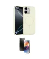 ieg™ iPhone 11 Kılıf Yankı Form Serisi - Siyah 3D Antistatik Mat Seramik Nano Ekran Koruyucu