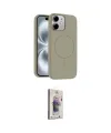 ieg™ iPhone 11 Kılıf Yankı Form Serisi - Siyah Bilvis 3D Cam Ekran Koruyucu