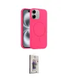 ieg™ iPhone 11 Kılıf Yankı Form Serisi - Siyah Bilvis 3D Cam Ekran Koruyucu