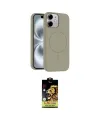 ieg™ iPhone 11 Kılıf Yankı Form Serisi - Siyah Buffer Cam Ekran Koruyucu