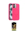 ieg™ iPhone 11 Kılıf Yankı Form Serisi - Siyah Buffer Cam Ekran Koruyucu
