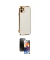 ieg™ iPhone 11 Kılıf Yankı Serisi - Siyah 3D Antistatik Mat Seramik Nano Ekran Koruyucu