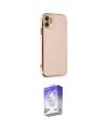 ieg™ iPhone 11 Kılıf Yankı Serisi - Siyah Bilvis 5in1 3D Magic Cam Ekran Koruyucu