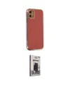 ieg™ iPhone 11 Kılıf Yankı Serisi - Siyah Bilvis Hayalet Cam Ekran Koruyucu