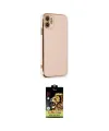 ieg™ iPhone 11 Kılıf Yankı Serisi - Siyah Buffer Cam Ekran Koruyucu
