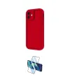 ieg™ iPhone 11 Kılıf Yankı Yansıma Özel Seri - Siyah 3D Antistatik Seramik Nano Ekran Koruyucu