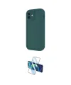 ieg™ iPhone 11 Kılıf Yankı Yansıma Özel Seri - Siyah 3D Antistatik Seramik Nano Ekran Koruyucu